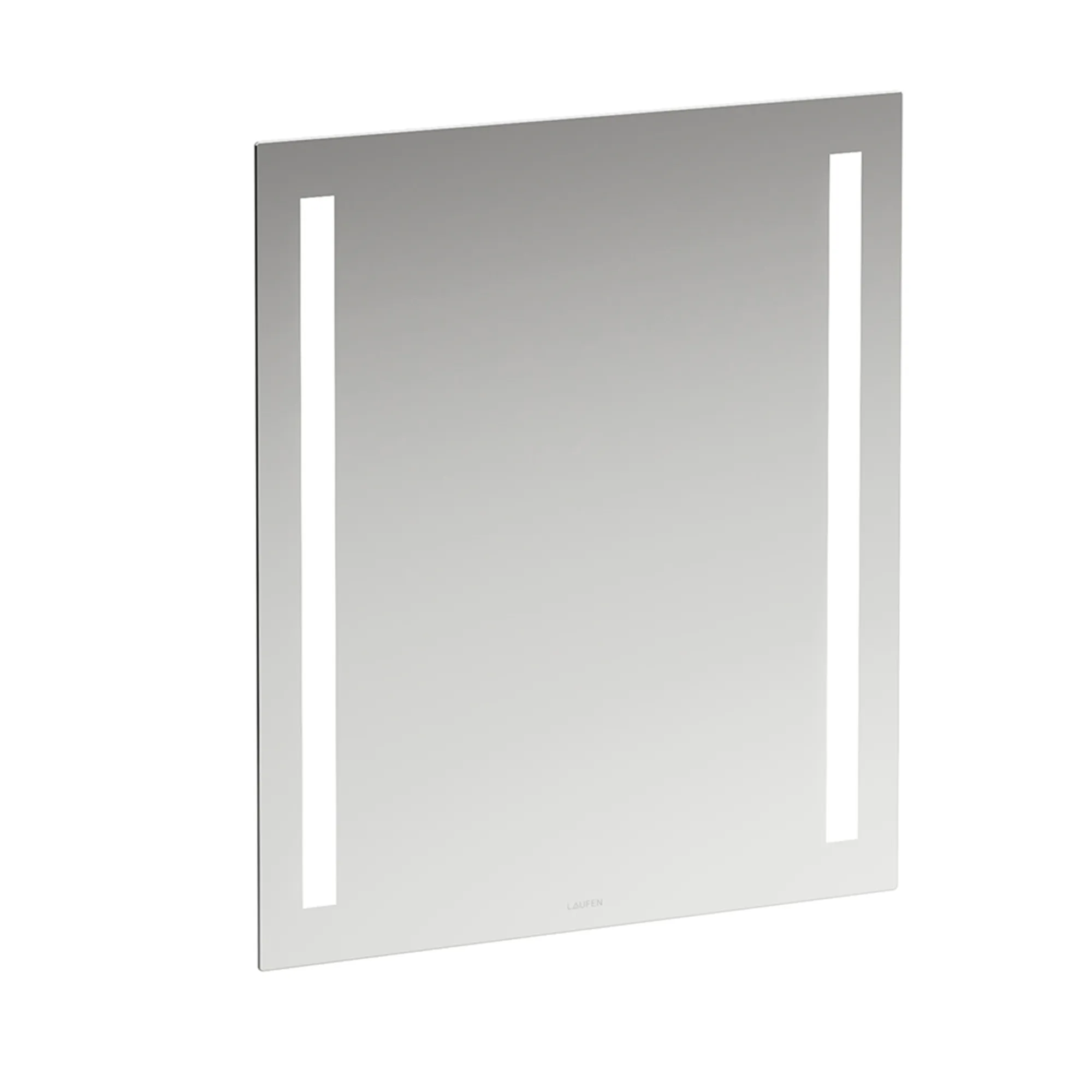 Laufen Spiegel LANI 600x28x700 mit 2 vertikal integrierten LED-Lichtelementen Laufen Spiegel LANI 600x28x700 mit 2 vertikal integrierten LED-Lichtelementen