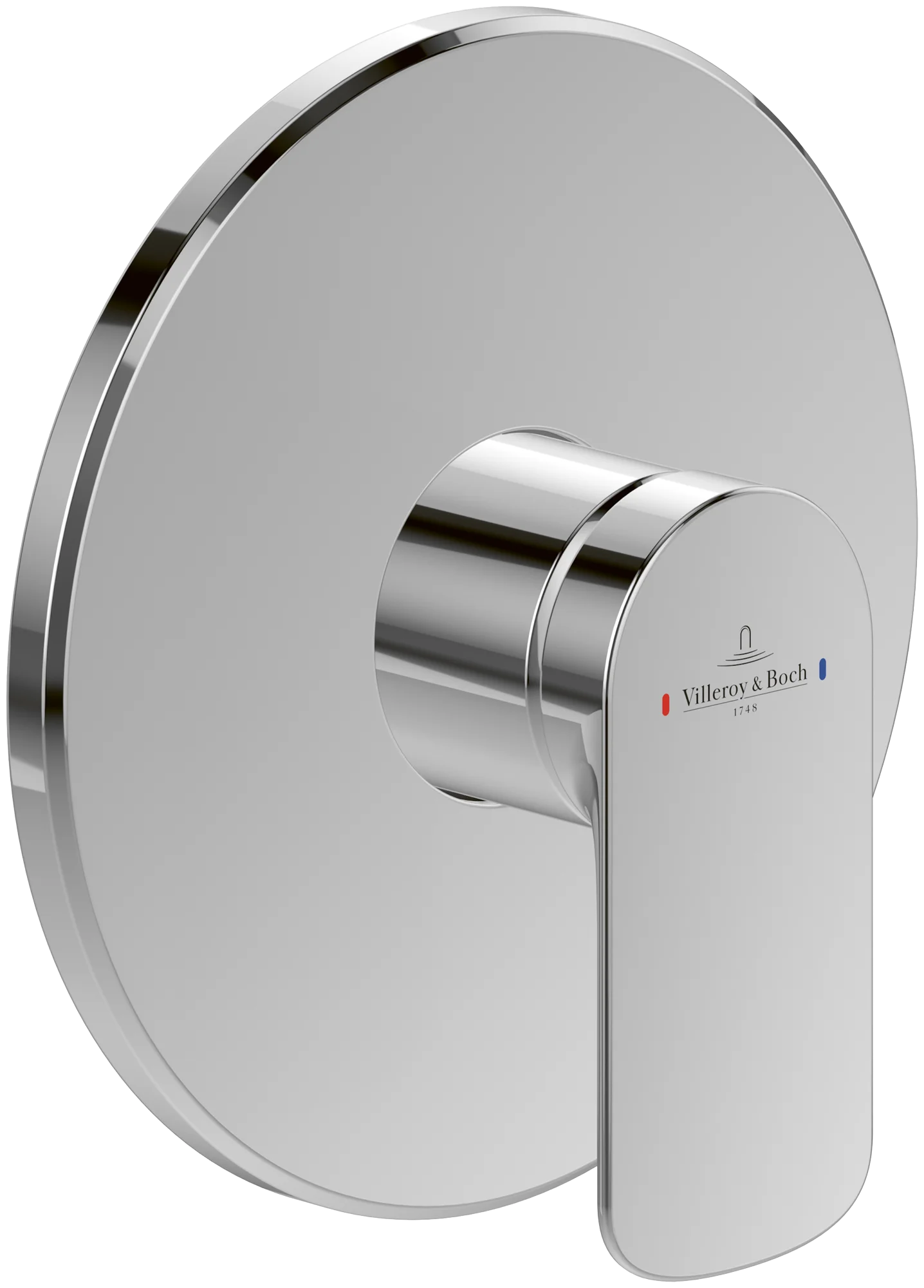 Villeroy & Boch O.novo Unterputz-Einhebel-Armatur Chrom, 172 x 180 mm, Höhe 215 mm