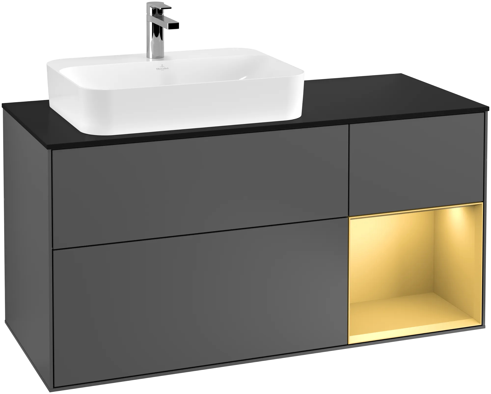 Villeroy & Boch Finion Waschbeckenunterschrank G40, anthrazit