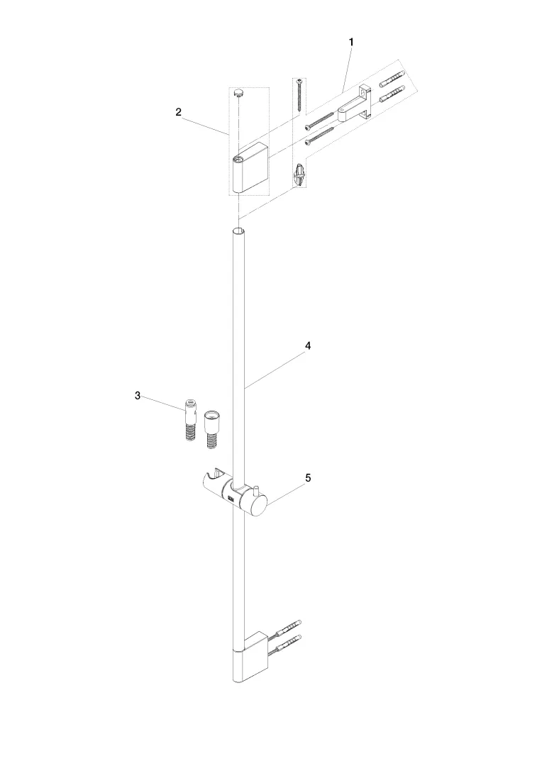 Dornbracht Duschgarnitur SERIENNEUTRAL Chrom gebürstet, 1750 mm Brauseschlauch mit Verdrehschutz, Rohrdurchmesser 18 mm Dornbracht Duschgarnitur SERIENNEUTRAL Chrom gebürstet, 1750 mm Brauseschlauch mit Verdrehschutz, Rohrdurchmesser 18 mm
