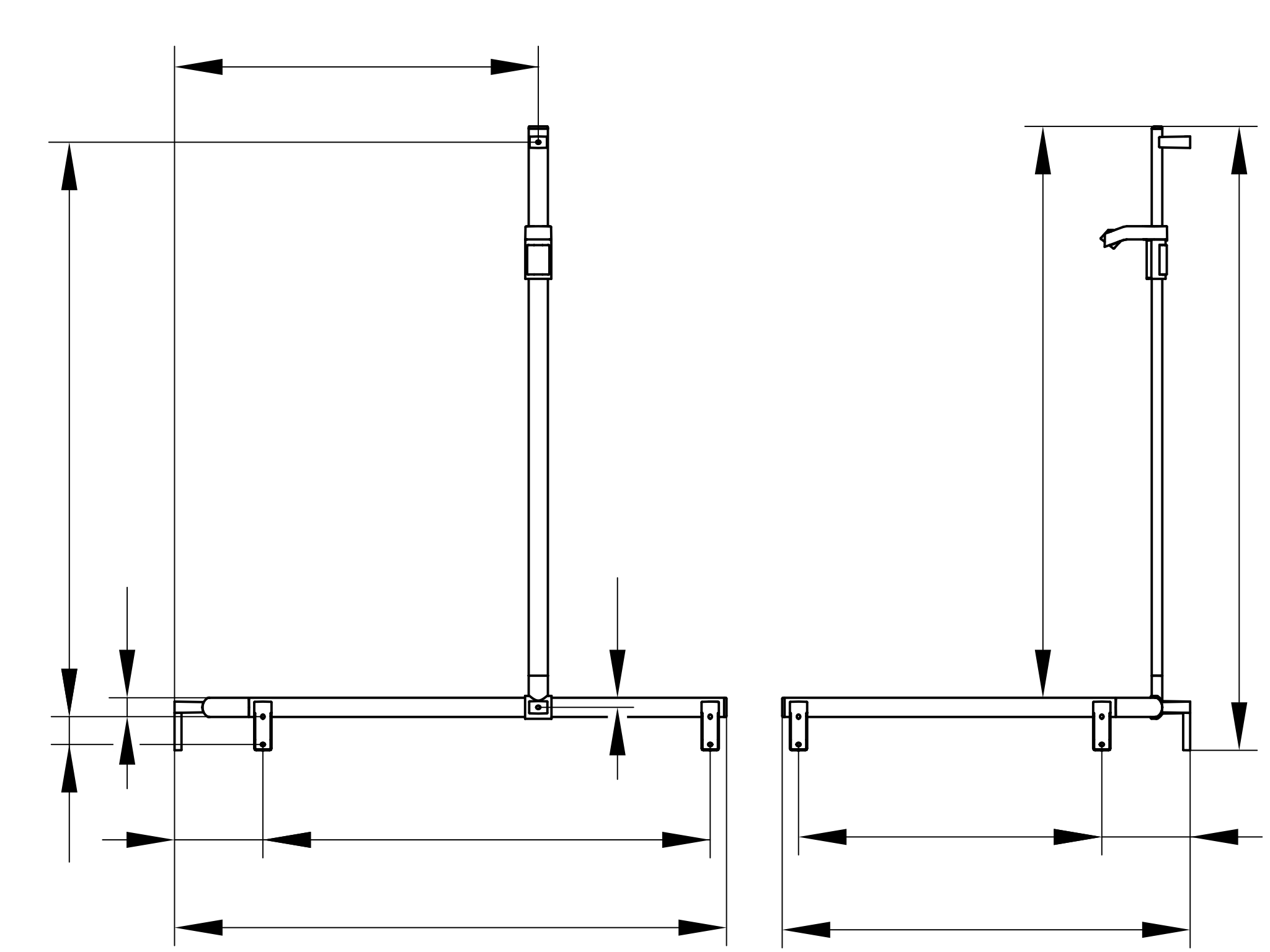 KEUCO Duschhandlauf mit Brausestange „Axess“ 1150 × 850 × 1300 mm Ausführung links, in Silber (eloxiert) KEUCO Duschhandlauf mit Brausestange „Axess“ 1150 × 850 × 1300 mm Ausführung links, in Silber (eloxiert)