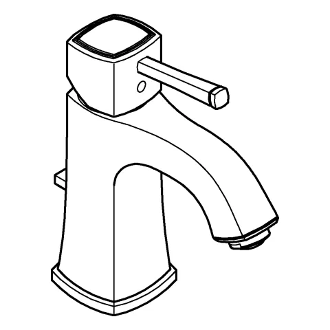 Grohe Grandera Einhand-Waschtischbatterie 24369, M-Size, Einlochmontage, chrom Grohe Grandera Einhand-Waschtischbatterie 24369, M-Size, Einlochmontage, chrom
