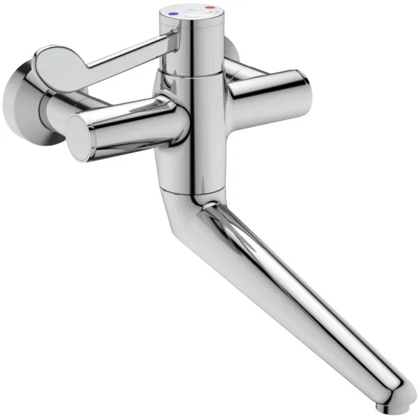 Wand-Waschtisch-Thermostat Ceraplus Safe SQ Ausladung 250mm Chrom Wand-Waschtisch-Thermostat Ceraplus Safe SQ Ausladung 250mm Chrom