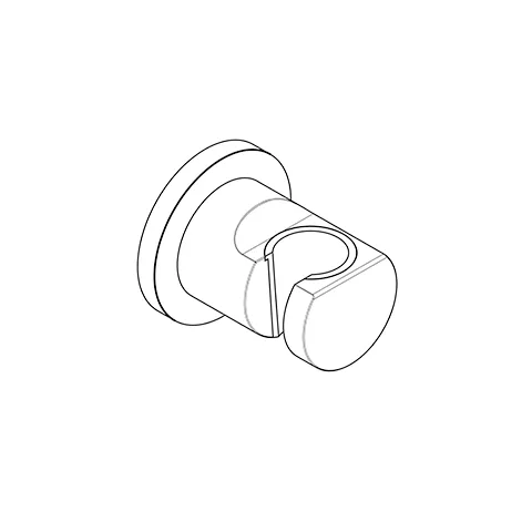 Kludi NOVA FONTE Wandhalter PURISTIC chrom Kludi NOVA FONTE Wandhalter PURISTIC chrom