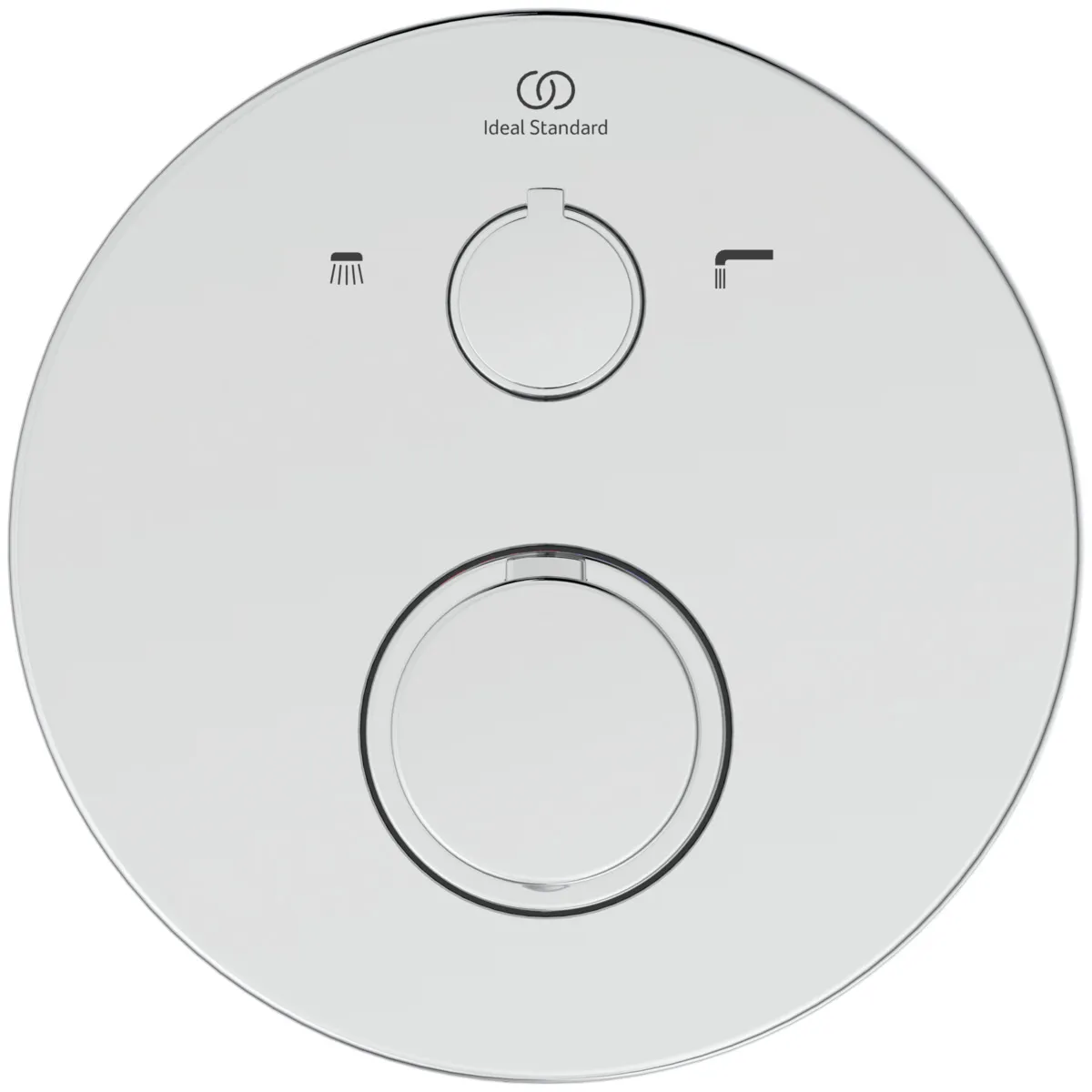 Ideal Standard Ceratherm T100 Badethermostat Unterputz Bausatz 2, Chrom Ideal Standard Ceratherm T100 Badethermostat Unterputz Bausatz 2, Chrom