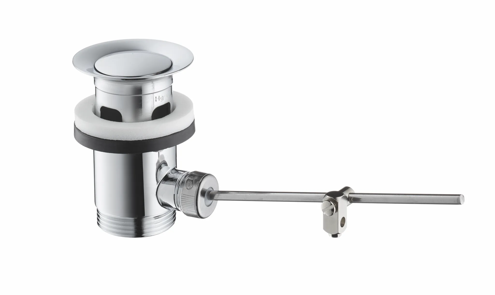 Hansgrohe Ablaufgarnitur mit Zugstange, Chrom Hansgrohe Ablaufgarnitur mit Zugstange, Chrom