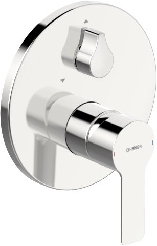 Einhebelmischer Fertigmontageset für Wanne/Brause LIGNA 8385 Rosette rund Chrom Einhebelmischer Fertigmontageset für Wanne/Brause LIGNA 8385 Rosette rund Chrom