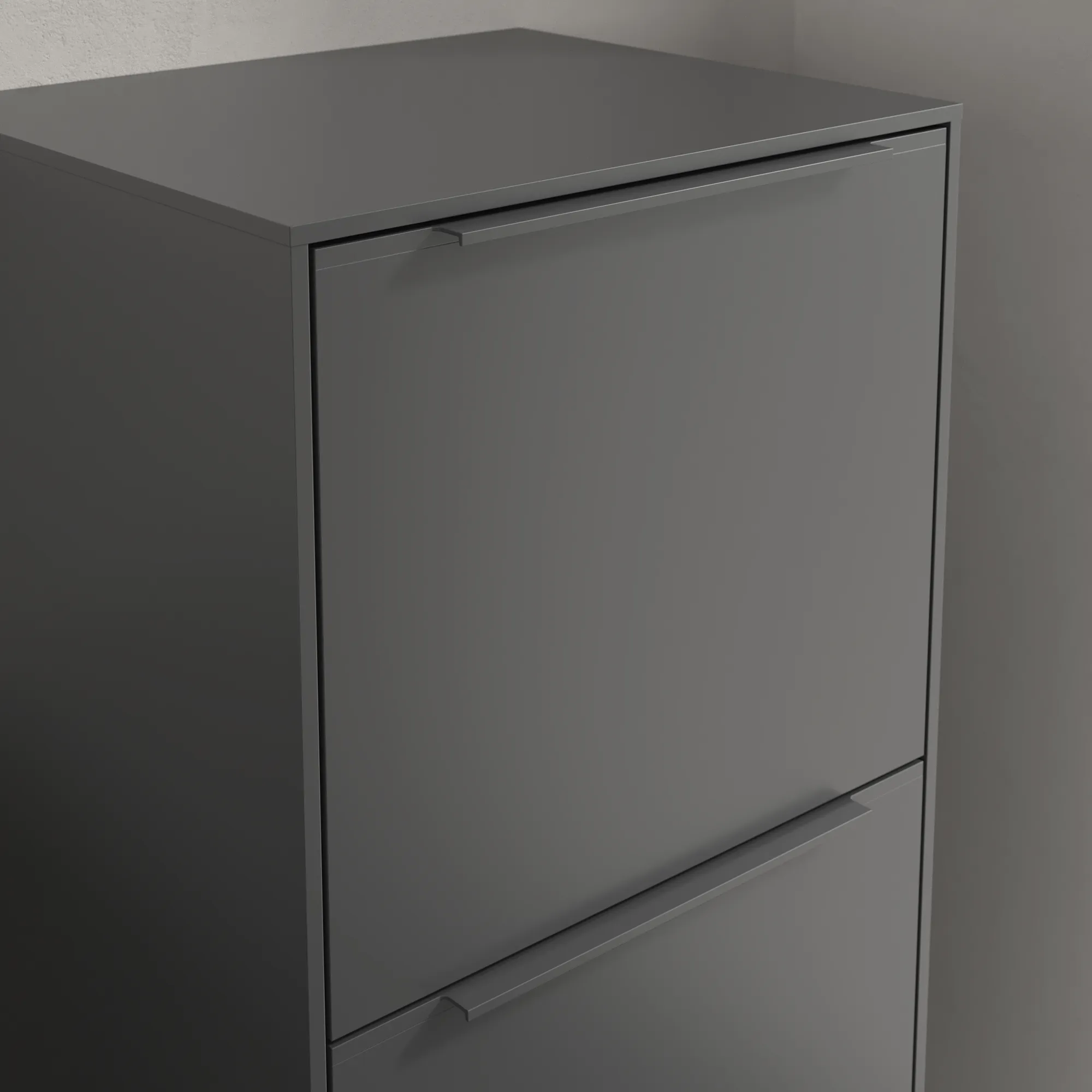 Villeroy & Boch Seitenschrank „Subway 3.0“ 40 × 86 × 36,2 × 36,2 cm 1 Auszug, 1 Tür, Anschlag (Scharnier) rechts, 1 Tür, Anschlag rechts