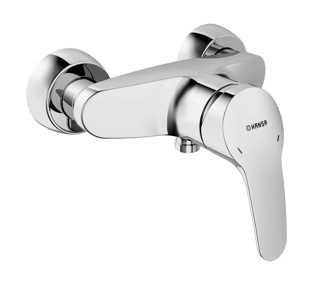 HansaMIX Einhebelmischer Brausebatterie DN15 Chrom HansaMIX Einhebelmischer Brausebatterie DN15 Chrom