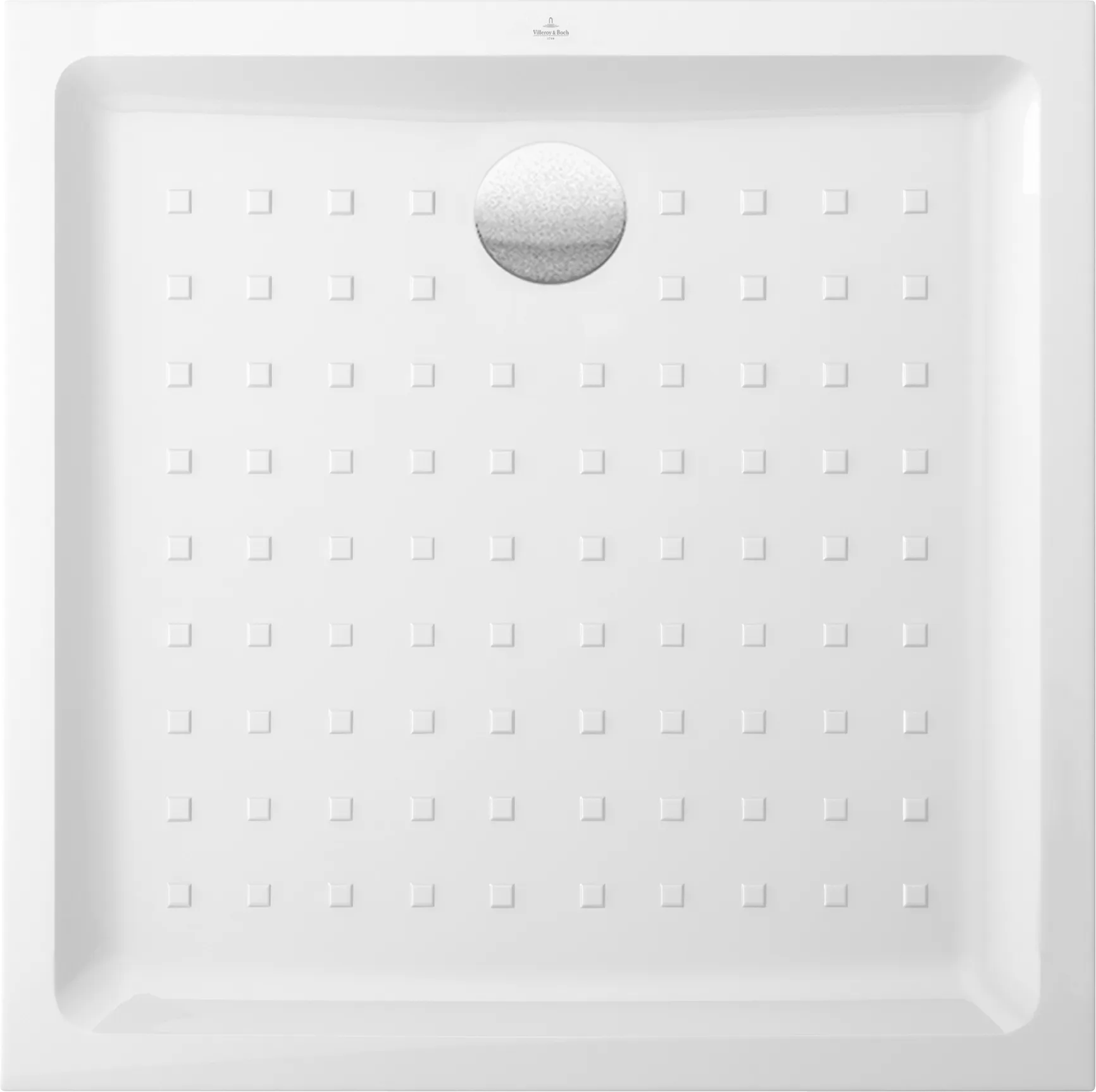 Villeroy & Boch quadrat Duschwanne „O.novo“ Keramik mit Noppen 90 × 90 cm Villeroy & Boch quadrat Duschwanne „O.novo“ Keramik mit Noppen 90 × 90 cm