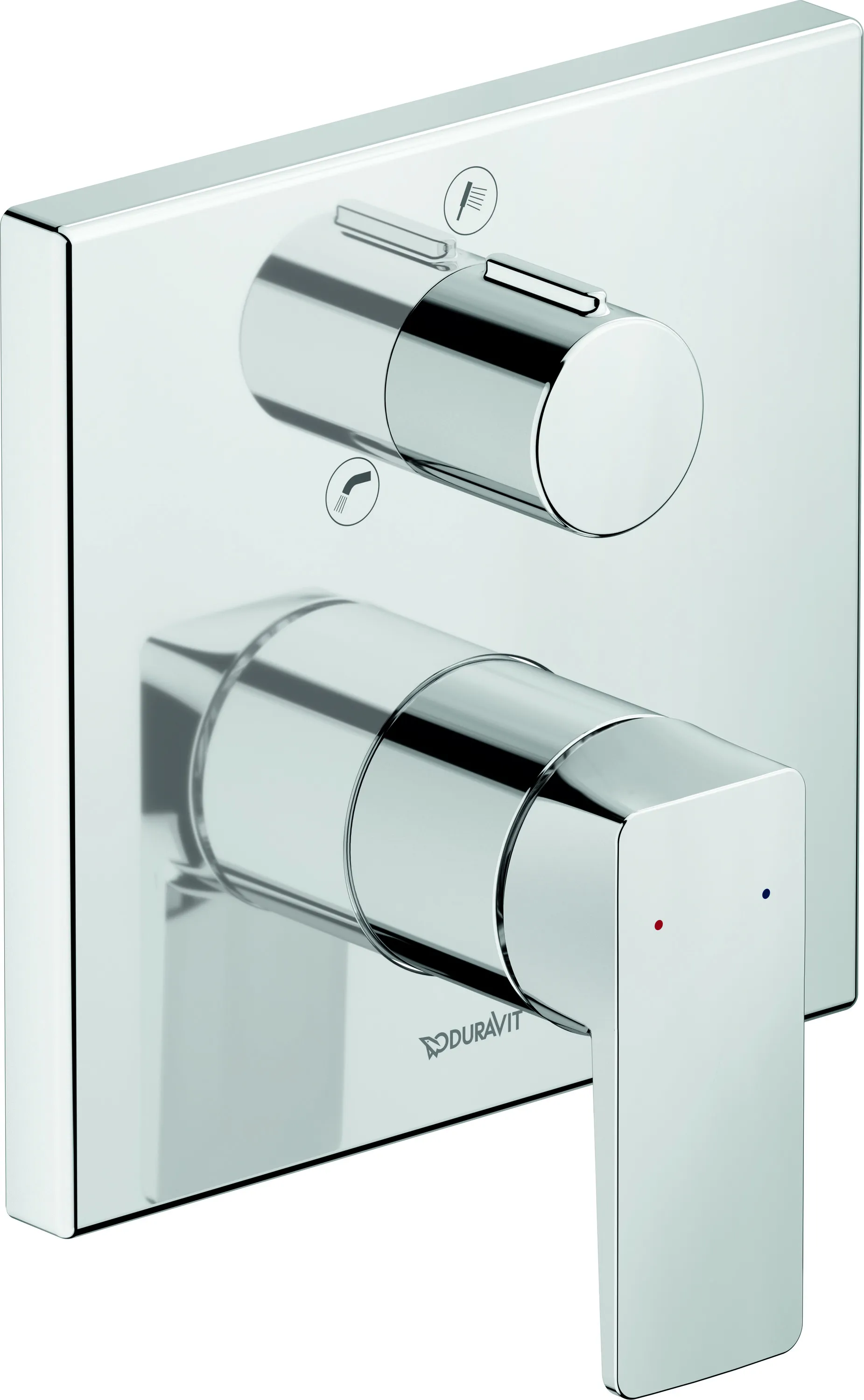 Duravit Zweihand-Unterputz-Armatur „Manhattan“ in Chrom Duravit Zweihand-Unterputz-Armatur „Manhattan“ in Chrom