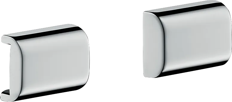 Hansgrohe AXOR Universal Softsquare Abdeckung für Reling, Chrom