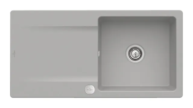 Villeroy & Boch Einbau-Küchenspülbecken „Siluet“ 60 1000 × 510 × 220 mm in Fossil Villeroy & Boch Einbau-Küchenspülbecken „Siluet“ 60 1000 × 510 × 220 mm in Fossil