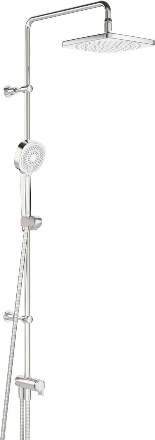 HansaBASICJET Style Kopfbrause Set 4438 Chrom