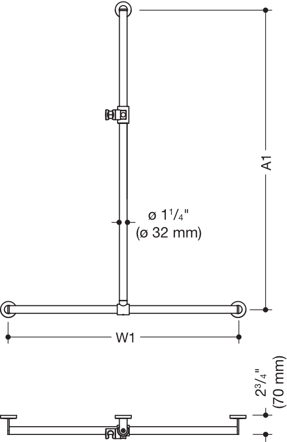 DUHA (USA), verschiebb. Br.H.St. A1/W1: var.,schliff signalweiß