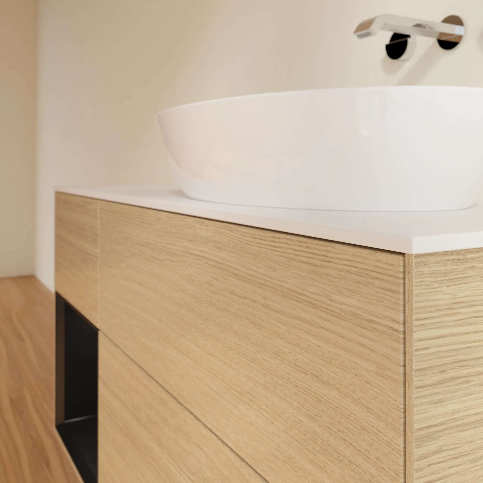 Villeroy & Boch Finion FA4 Waschbeckenunterschrank 1200x603x501mm mit Beleuchtung