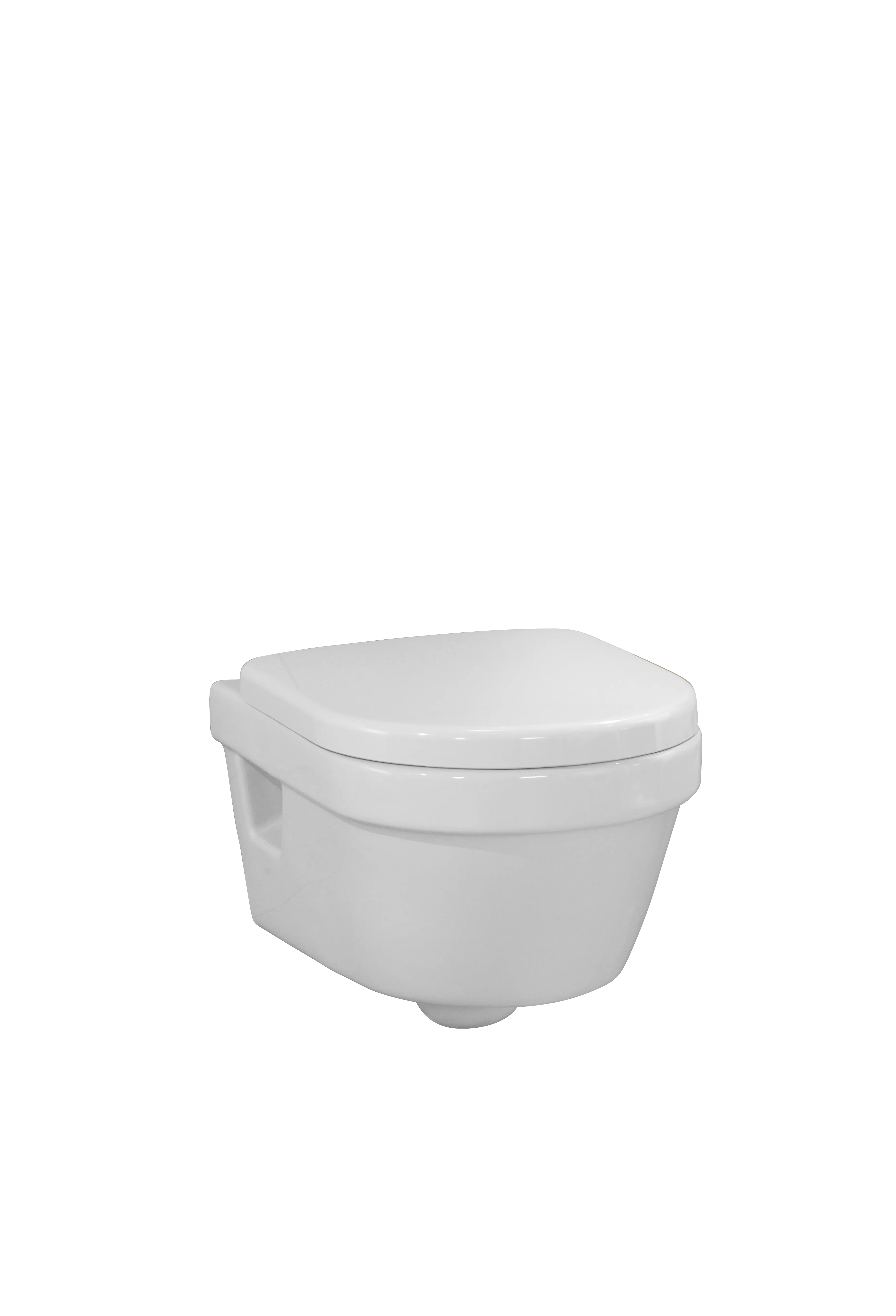 Wand-Tiefspül-WC DirectFlush „Architectura“ 37 × 33 × 53 cm in Weiß Alpin, ohne Spülrand Wand-Tiefspül-WC DirectFlush „Architectura“ 37 × 33 × 53 cm in Weiß Alpin, ohne Spülrand