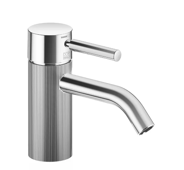 Dornbracht META Waschtisch-Einhandbatterie ohne Ablaufgarnitur, Gold gebürstet PVD, Ausladung 125 mm, Armaturenhöhe 135 mm, Bohrungsdurchmesser 35 mm