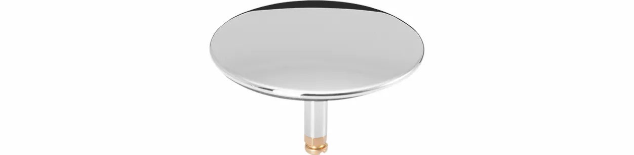 Stopfen Messing verchromt, universal passend zu Ab- und Überlaufgarnituren Stopfen Messing verchromt, universal passend zu Ab- und Überlaufgarnituren