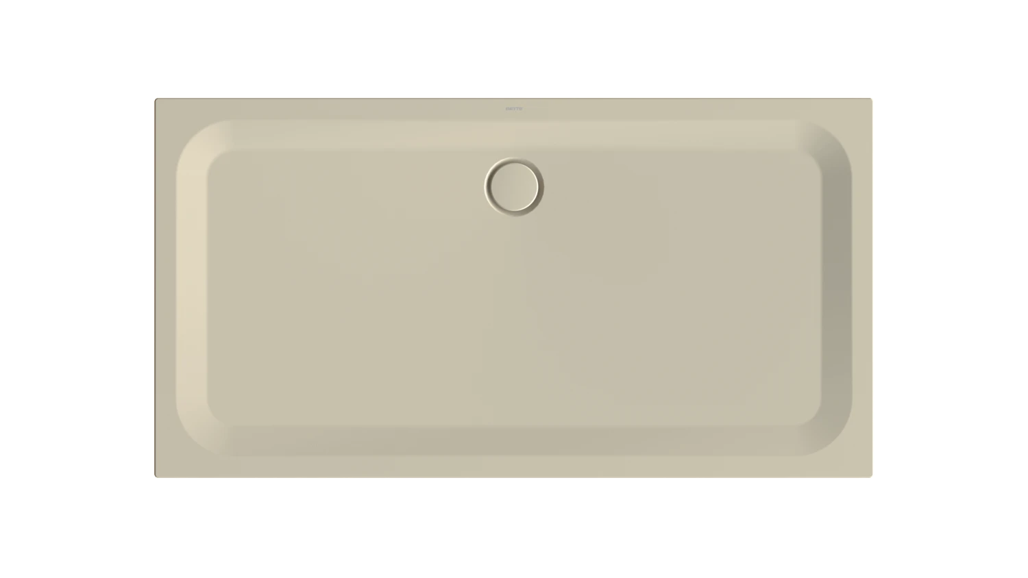 Bette rechteck Duschwanne „BetteUltra“ 1700 × 900 mm ohne Oberflächenbeschichtung, ohne Oberflächenveredelung, ohne Wannenträger, in Beige