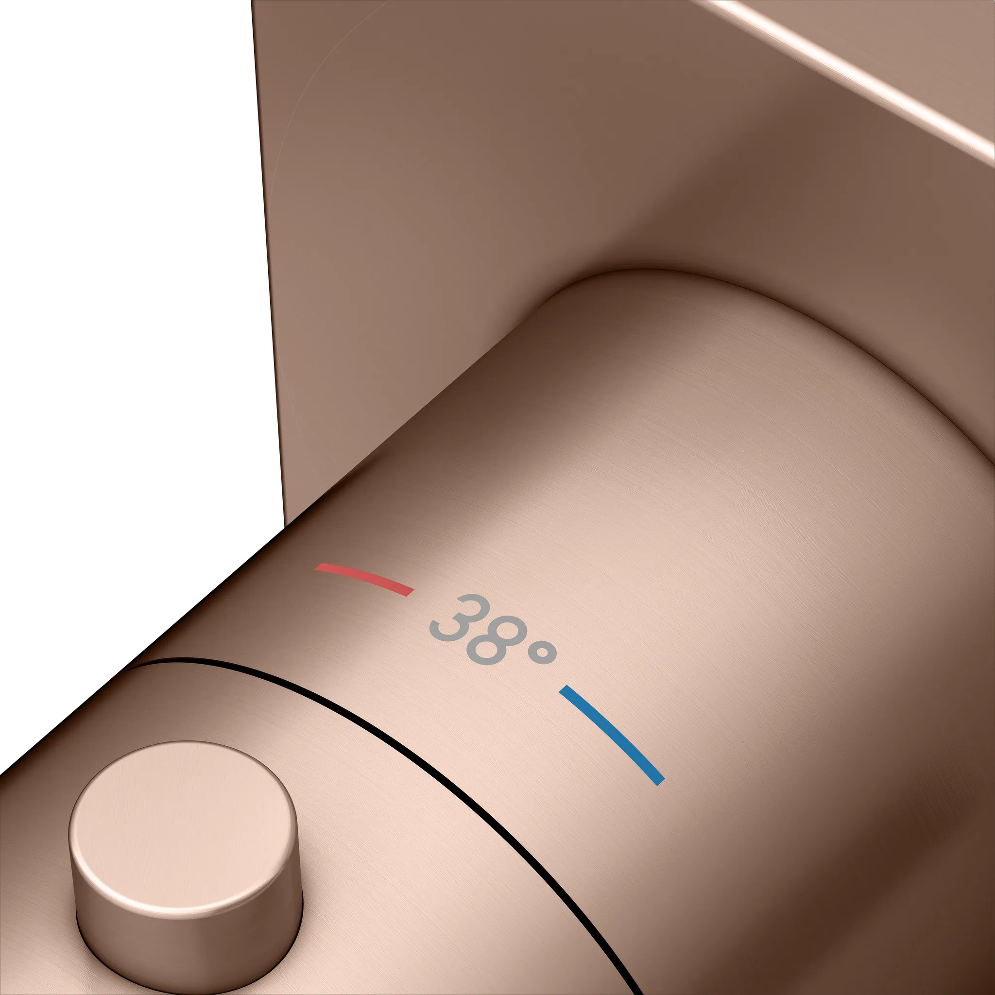 KEUCO IXMO Thermostatarmatur Unterputz eckig Rotgold gebürstet