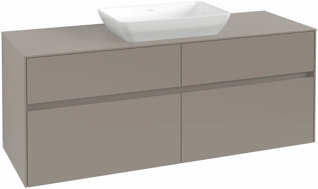 Villeroy & Boch Collaro Waschbeckenunterschrank C11600 1400x548x500mm Marine Blue