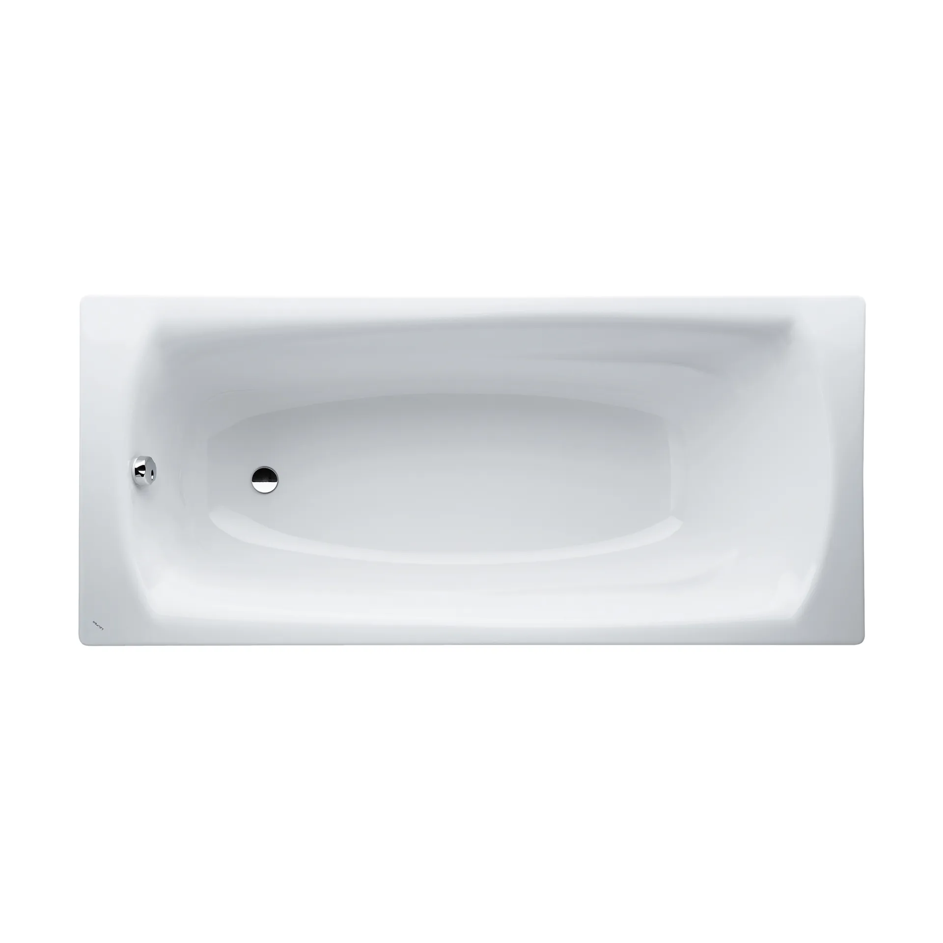 Einbau-Badewanne PALLADIUM 800x1800x430 aus Stahl inklusive Schallschutz weiß Einbau-Badewanne PALLADIUM 800x1800x430 aus Stahl inklusive Schallschutz weiß