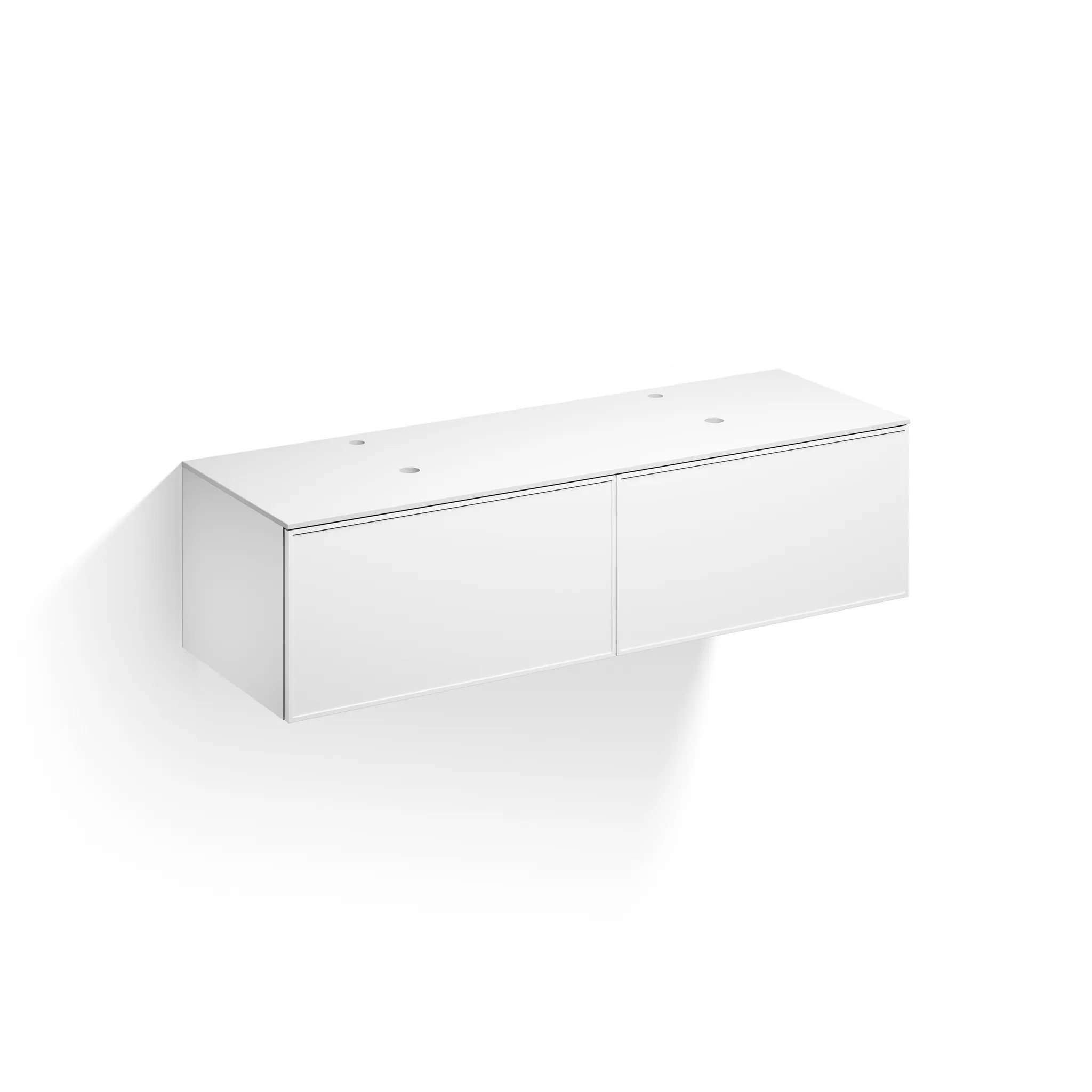 Alape Möbelmodul Arkta 1600x400 Weiß/Weiß