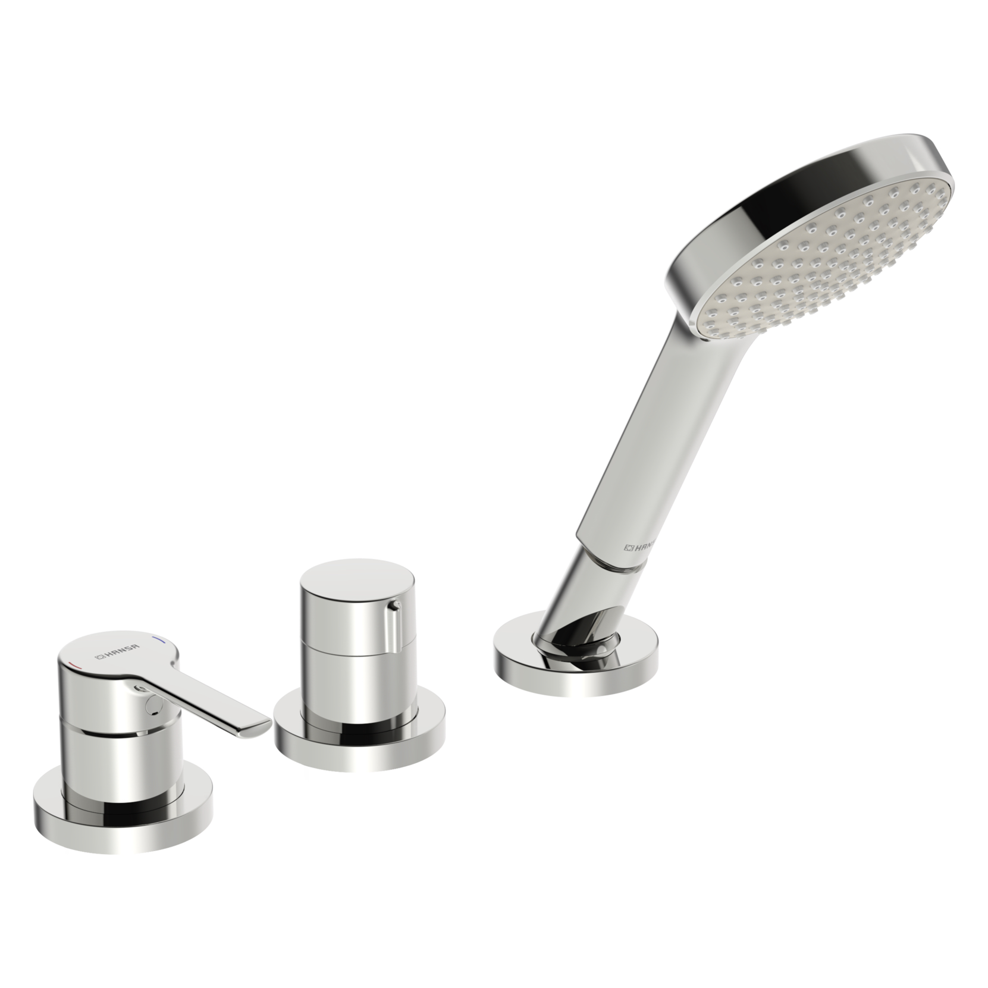 Einhebelmischer Fertigmontageset für Wanne/Brause RONDA 0341 Rosette rund 3-strahlig 72 mm Chrom Einhebelmischer Fertigmontageset für Wanne/Brause RONDA 0341 Rosette rund 3-strahlig 72 mm Chrom