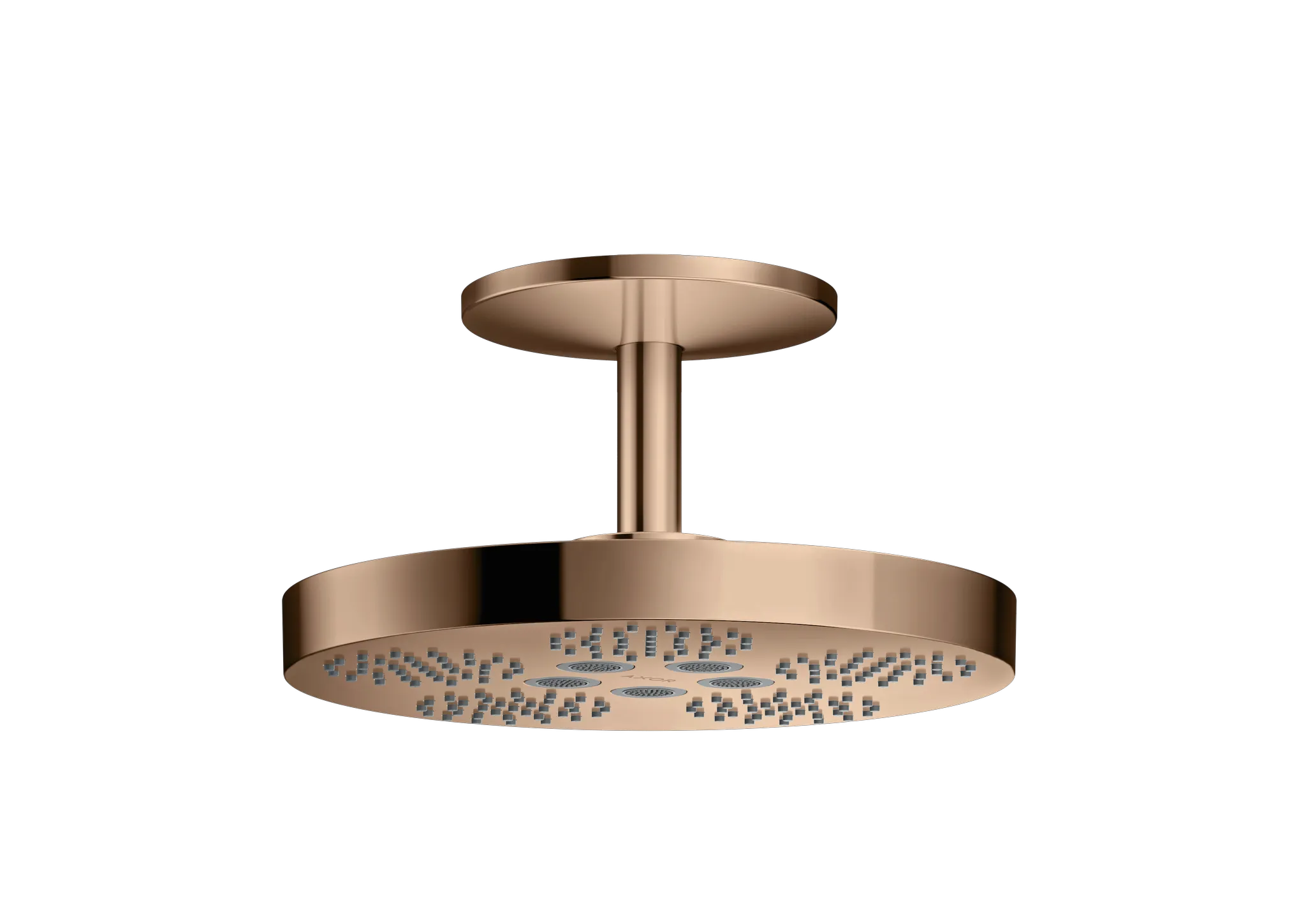 Hansgrohe AXOR One Kopfbrause 280 2jet Deckenmontage PRG Polished Red Gold Hansgrohe AXOR One Kopfbrause 280 2jet Deckenmontage PRG Polished Red Gold