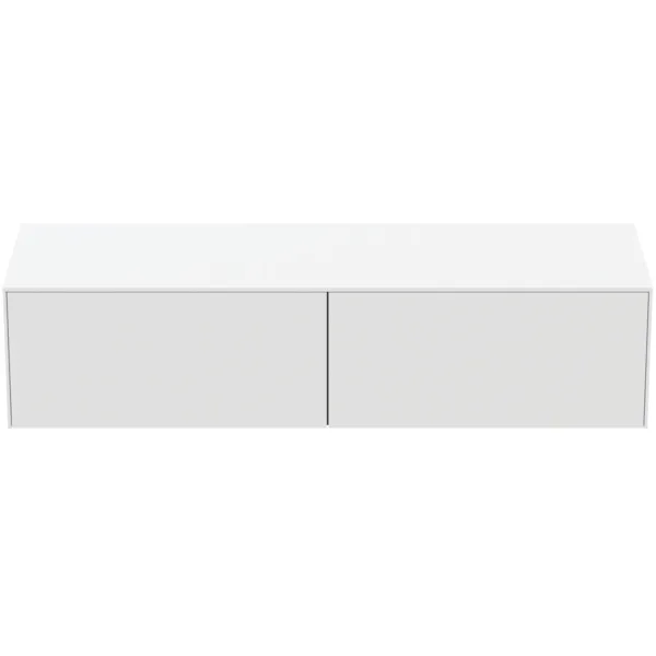 Ideal Standard Waschtischunterschrank „Conca“ 158,7 × 37 × 50,5 cm Weiß matt lackiert