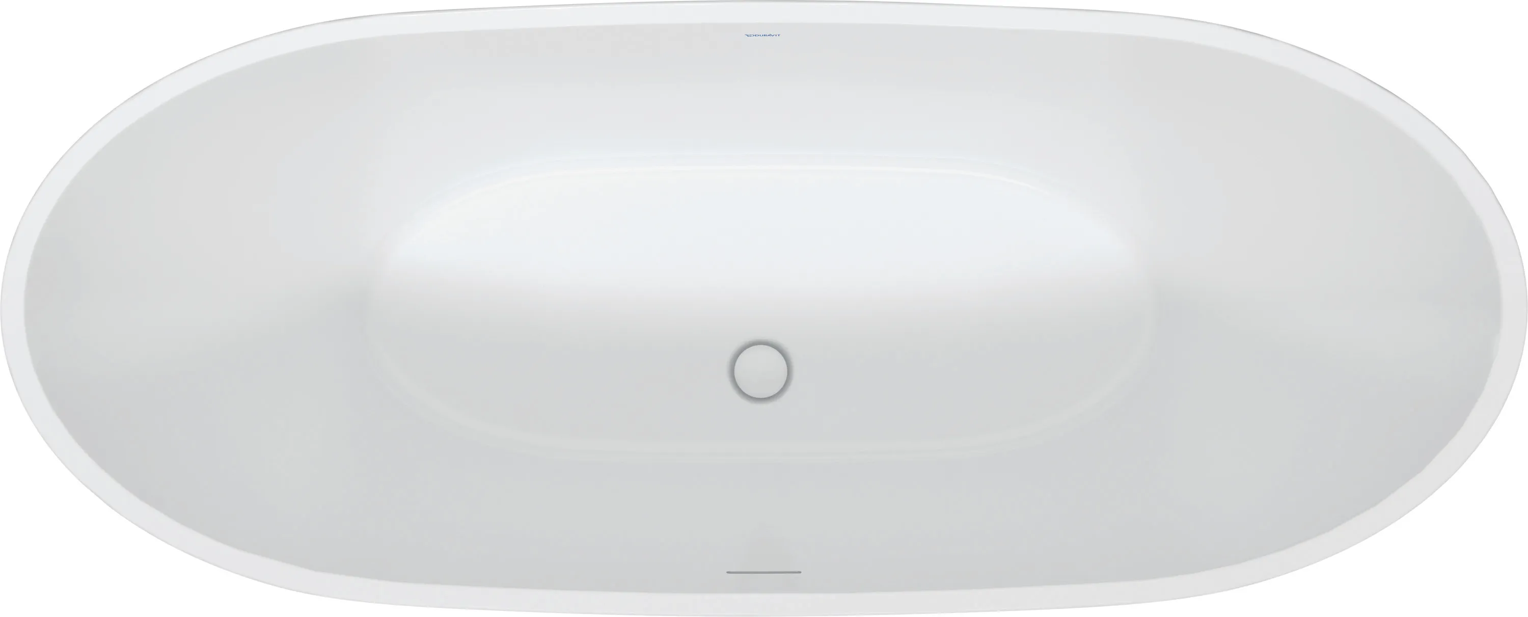 Duravit Badewanne „DuraVato“ freistehend oval 1700 × 710 mm in Weiß Duravit Badewanne „DuraVato“ freistehend oval 1700 × 710 mm in Weiß
