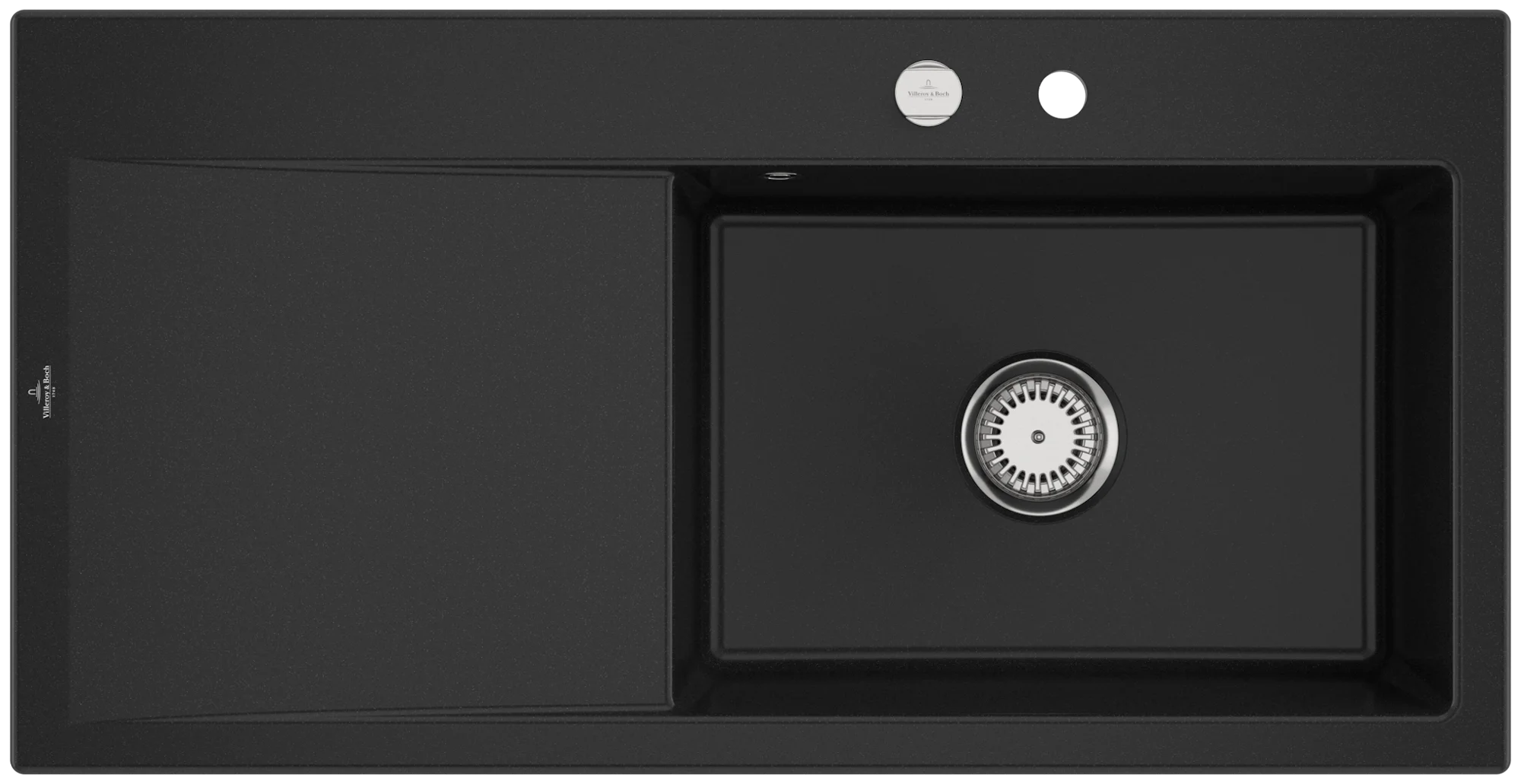 Villeroy & Boch Einbauspüle Subway Style 60 336102, 1000 x 510 mm, Keramik, Chromite CeramicPlus
