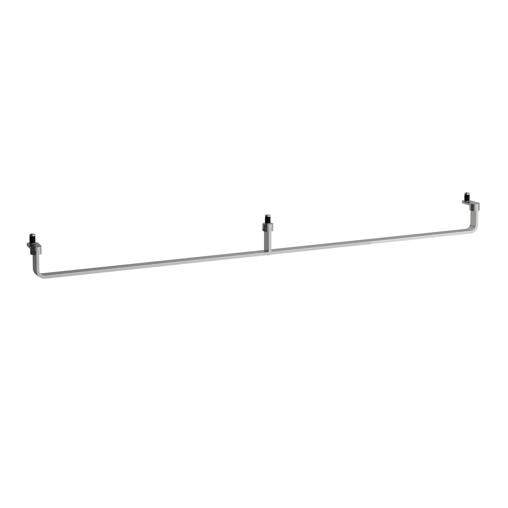 LANI Handtuchhalter Reling 1150 mm, maximale Belastung: 20 kg, chrom, passend zu Waschtischen LUA H814081 MEDA H814111