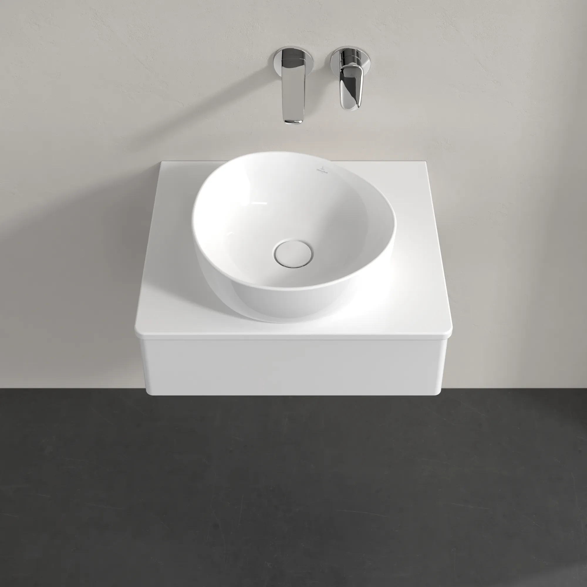 Villeroy & Boch Waschbeckenunterschrank Antao K07_1, Glossy White Lacquer, 600x190x500mm, mit SoftClosing und Push-to-open Funktion Villeroy & Boch Waschbeckenunterschrank Antao K07_1, Glossy White Lacquer, 600x190x500mm, mit SoftClosing und Push-to-open Funktion
