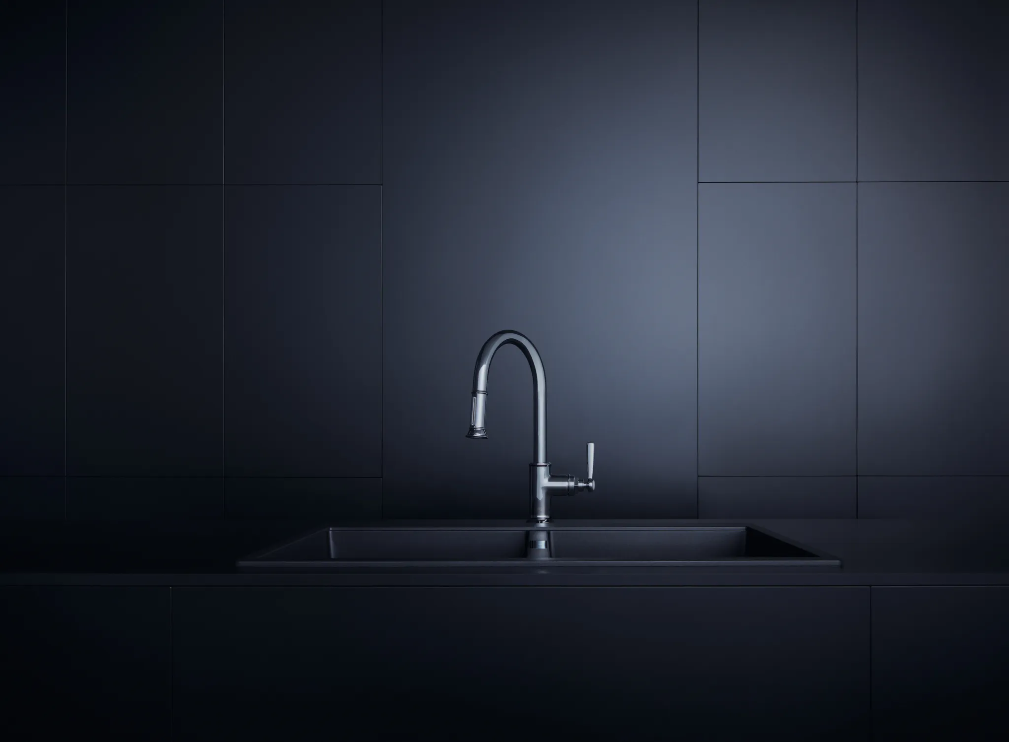 Hansgrohe AXOR Montreux Küchenmischer 180 mit Ausziehbrause, Chrom Hansgrohe AXOR Montreux Küchenmischer 180 mit Ausziehbrause, Chrom
