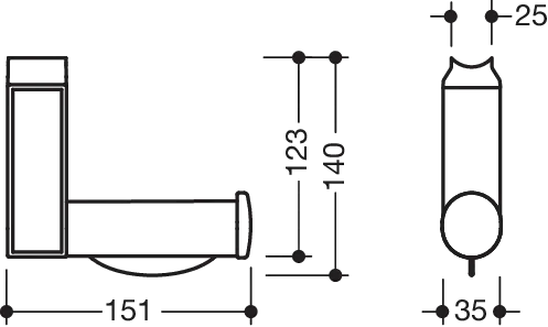 HEWI Aufrüstsatz in Rubinrot HEWI Aufrüstsatz in Rubinrot