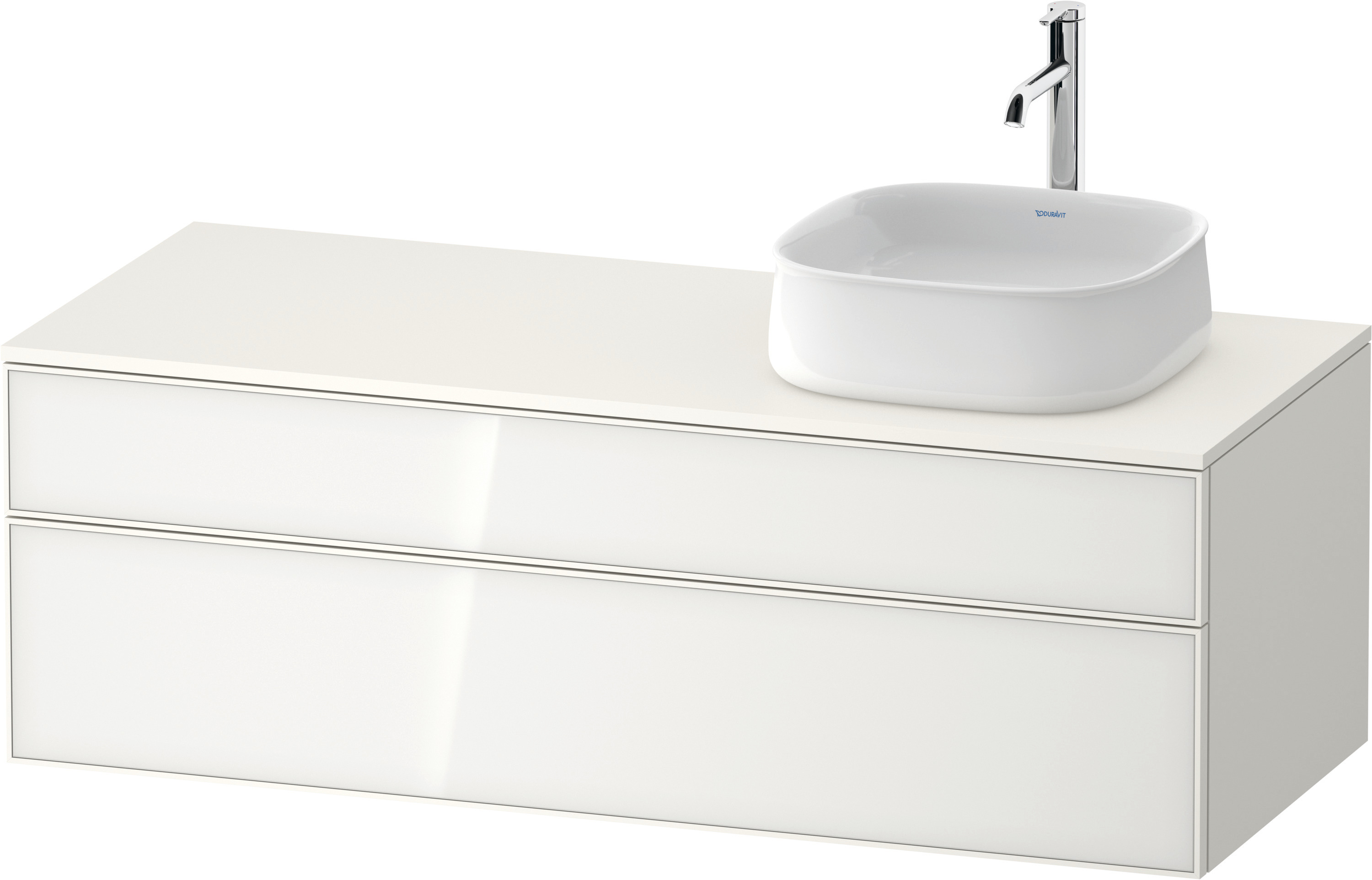 Duravit Waschtischunterschrank wandhängend „Zencha“ 130 × 44,2 × 55 cm