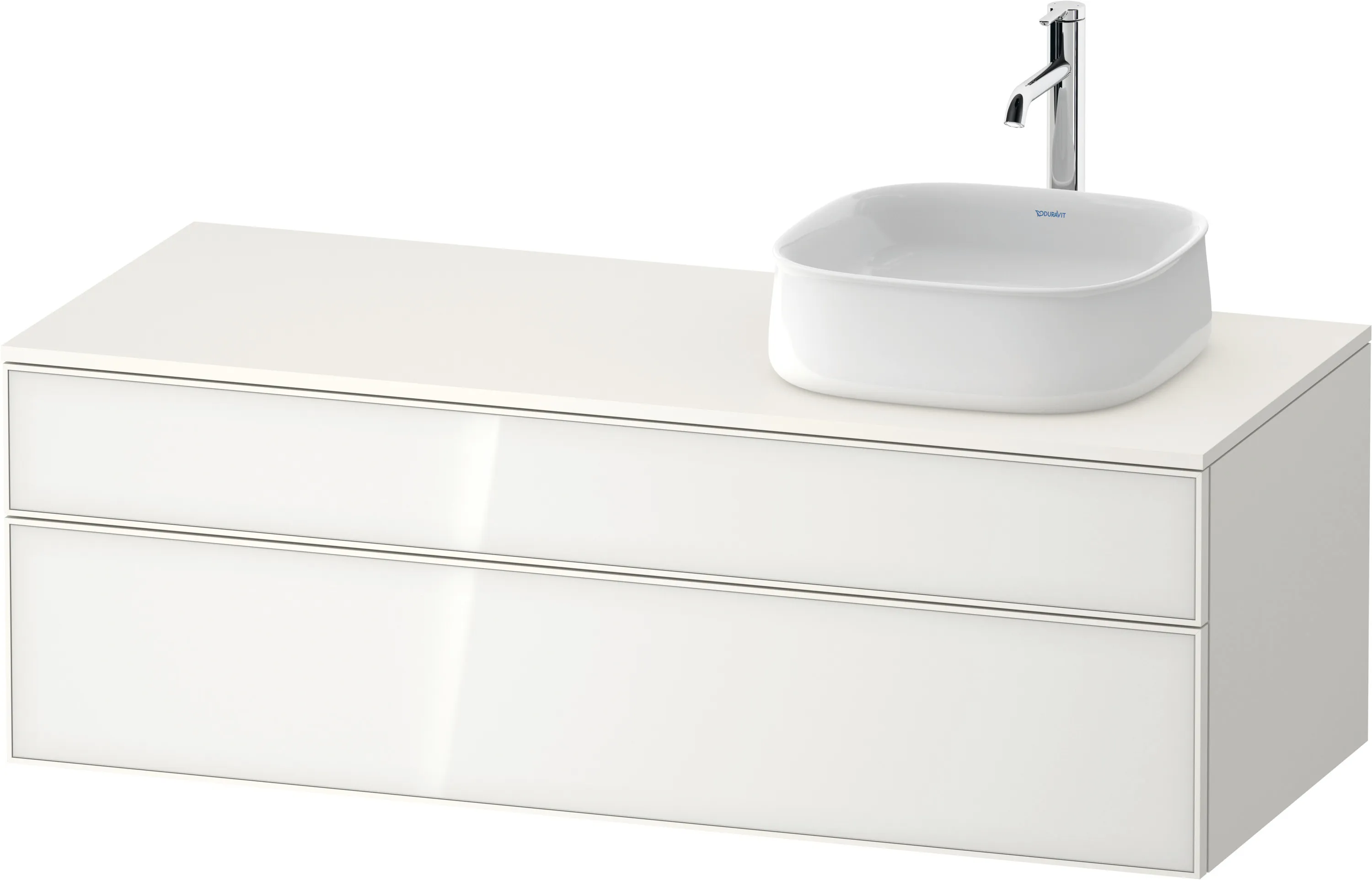 Duravit Waschtischunterschrank wandhängend „Zencha“ 130 × 44,2 × 55 cm Duravit Waschtischunterschrank wandhängend „Zencha“ 130 × 44,2 × 55 cm