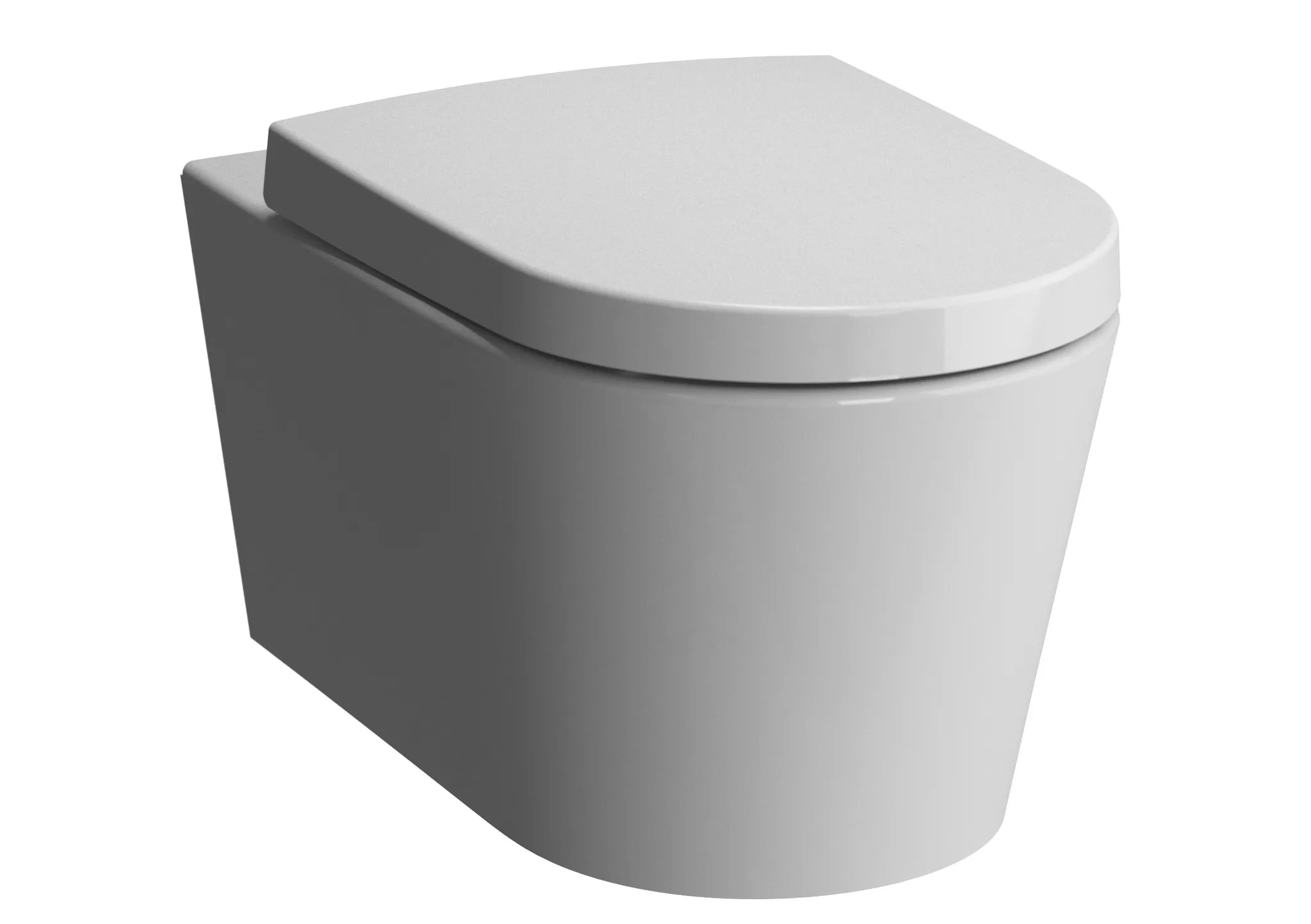 VitrA Options Nest Tiefspüler-Wand-WC VitrA Flush 36 x 57 cm Weiß Hochglanz