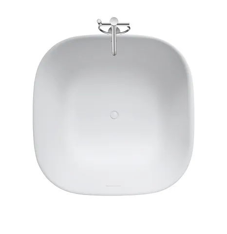 Duravit Badewanne „Zencha“ freistehend quadrat 125 × 125 cm