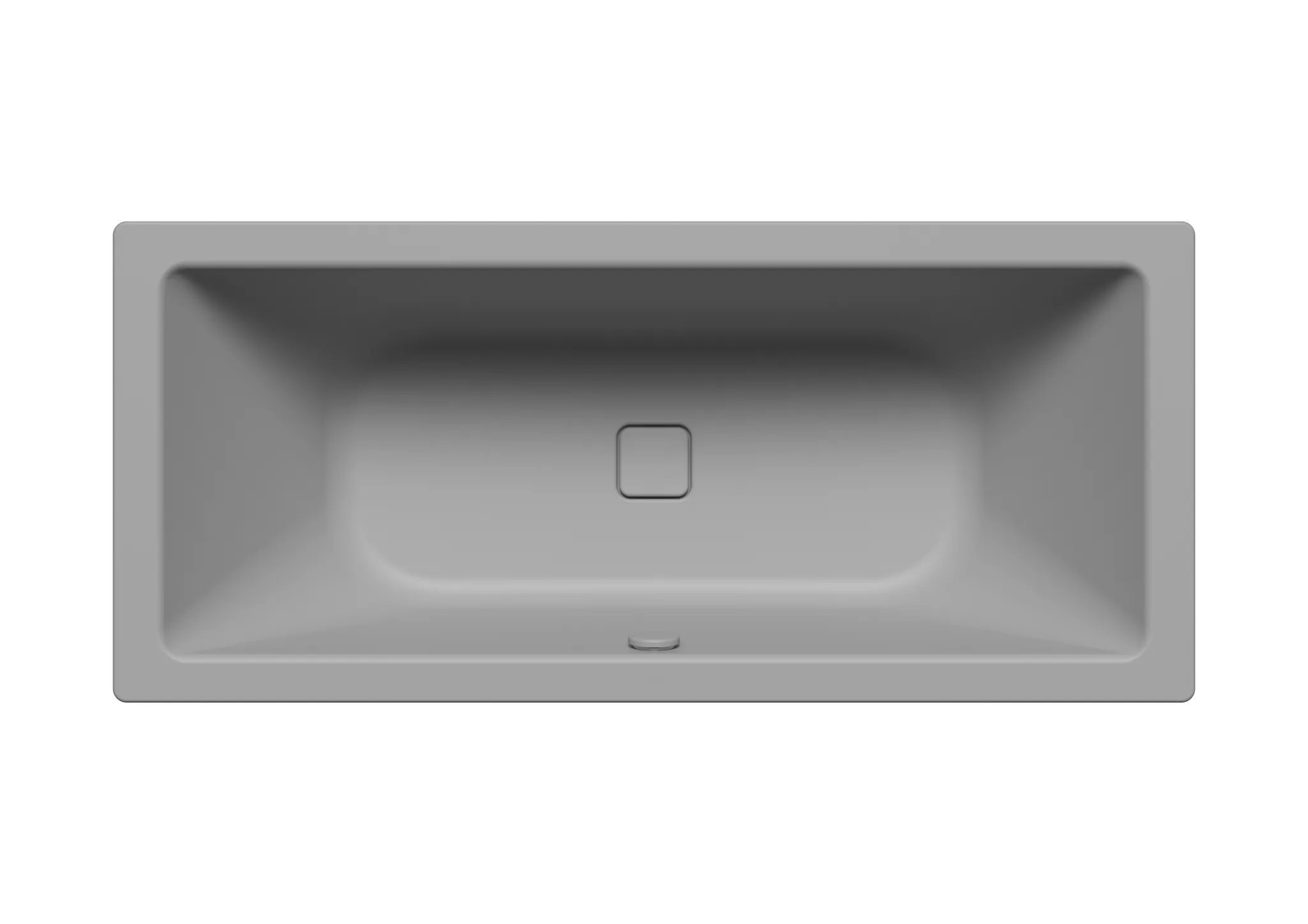 Kaldewei Badewanne „Conoduo“ rechteck 170 × 75 cm, ohne Grifflochbohrungen in cool grey 30
