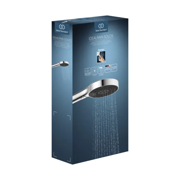 Ideal Standard Idealrain Solos 3-Funktions-Handbrause, Chrom Ideal Standard Idealrain Solos 3-Funktions-Handbrause, Chrom