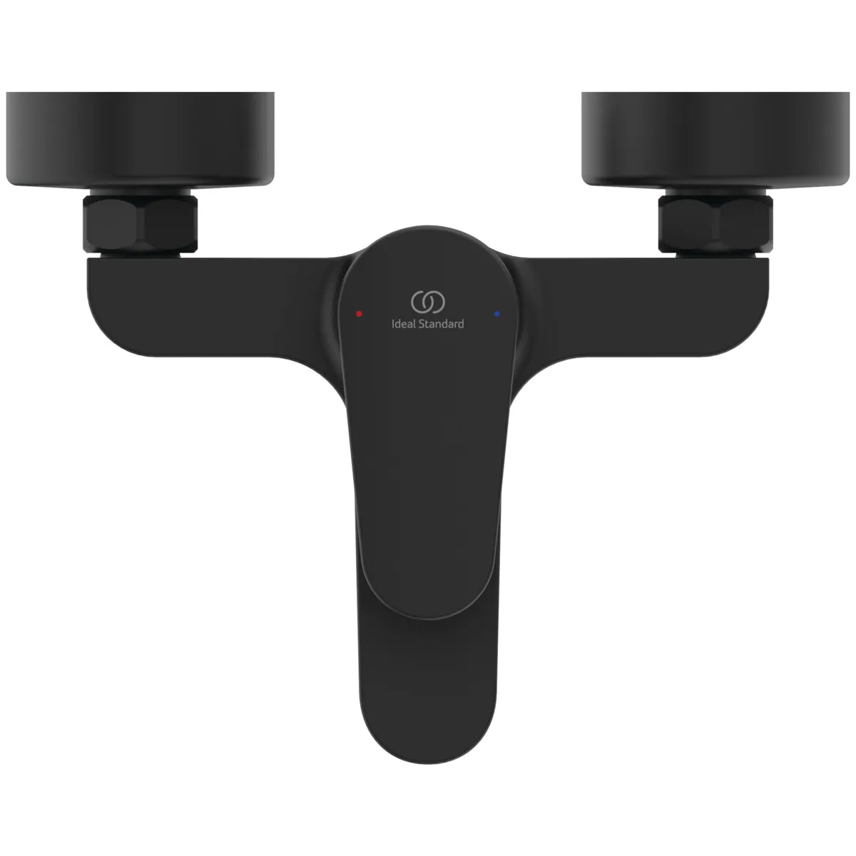 Ideal Standard Badearmatur Aufputz Cerafine O, Ausladung 155mm, Silk Black