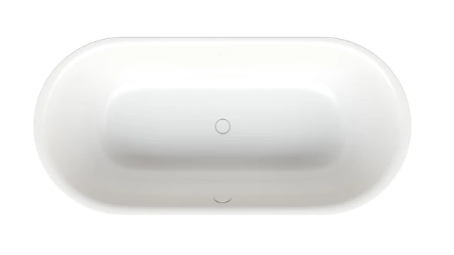 Bette BetteLux Oval Silhouette Badewanne, Edelweiß, 1900 x 900 mm, Randhöhe 575 mm, 2-Sitzer, freistehend, glasierter Titan-Stahl Bette BetteLux Oval Silhouette Badewanne, Edelweiß, 1900 x 900 mm, Randhöhe 575 mm, 2-Sitzer, freistehend, glasierter Titan-Stahl