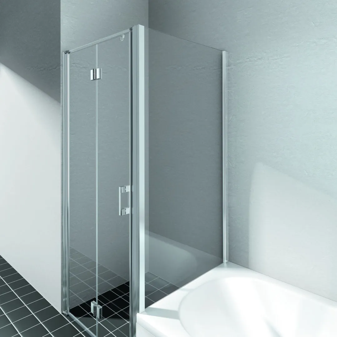 Kermi verkürzte Seitenwand Seitenwand verkürzt auf Badewanne für Ecke „LIGA“ 160 cm Glas Klar, Profile Silber Mattglanz Kermi verkürzte Seitenwand Seitenwand verkürzt auf Badewanne für Ecke „LIGA“ 160 cm Glas Klar, Profile Silber Mattglanz
