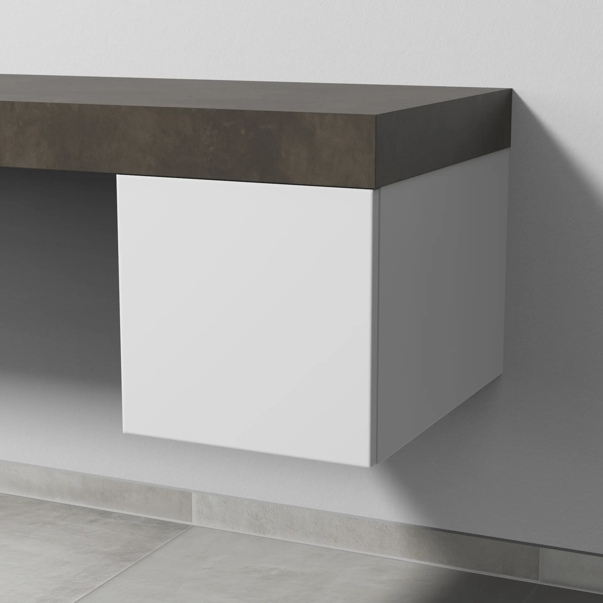 Sanipa Anbauschrank „2morrow“ 350 × 340 × 520 mm in Weiß-Soft