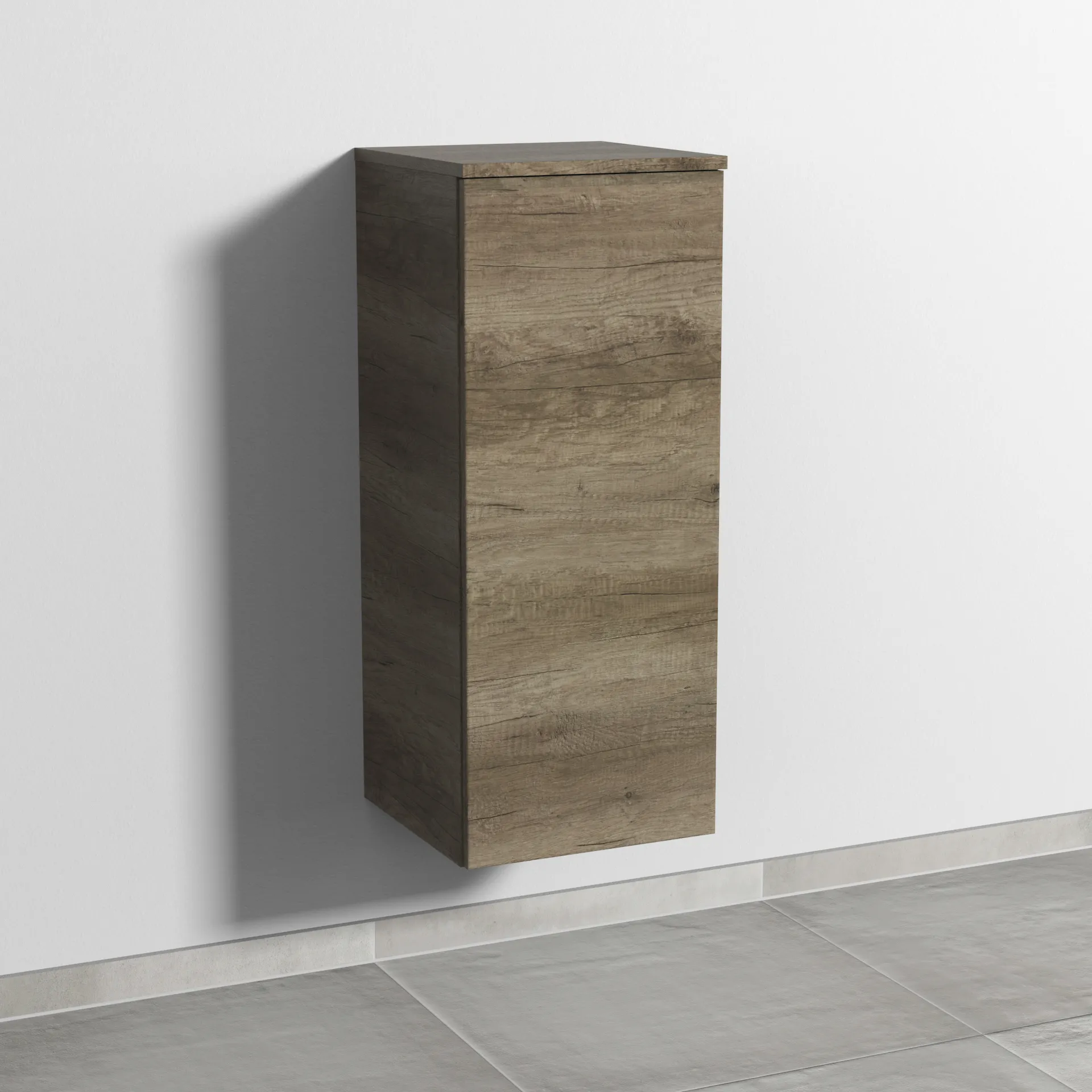Sanipa Mittelschrank „3way“ 350 × 850 × 345 mm Anschlag rechts, in Eiche Nebraska, Anschlag rechts