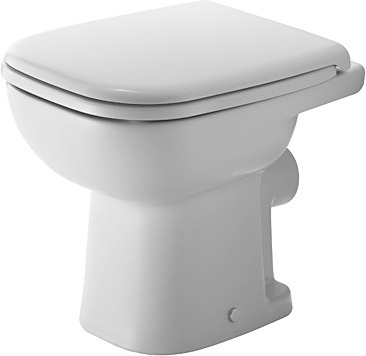 Stand-Tiefspül-WC „D-Code“ 35 × 38,5 × 48 cm 
