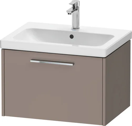Duravit Waschtischunterschrank Wandhängend „D-Code“ 63,4 × 40 × 46 cm in Basalt Matt
